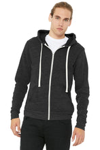BELLA+CANVAS ?? Unisex Triblend Sponge Fleece Full-Zip Hoodie. BC3909