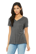BELLA+CANVAS? Women's Relaxed Triblend V-Neck Tee BC6415