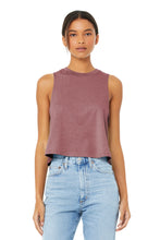 BELLA+CANVAS ?? Women's Racerback Cropped Tank. BC6682