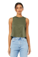 BELLA+CANVAS ?? Women's Racerback Cropped Tank. BC6682