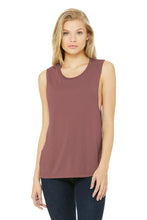 BELLA+CANVAS ?? Women's Flowy Scoop Muscle Tank. BC8803