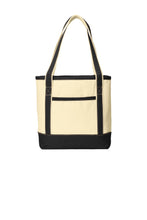 Port Authority?? Medium Cotton Canvas Tote. BG412