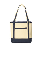 Port Authority?? Medium Cotton Canvas Tote. BG412