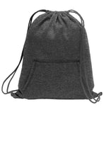 Port & Coƒ?› Core Fleece Sweatshirt Cinch Pack. BG614