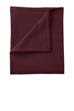 Port & Coƒ?› Core Fleece Sweatshirt Blanket. BP78