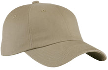 Port Authority?? Unstructured Brushed Twill Cap.  BTU