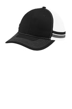 Port Authority ?? Two-Stripe Snapback Trucker Cap. C113