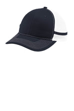 Port Authority ?? Two-Stripe Snapback Trucker Cap. C113