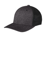 Port Authority ?? Flexfit ?? Melange Mesh Back Trucker Cap C302