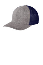 Port Authority ?? Flexfit ?? Melange Mesh Back Trucker Cap C302