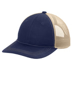 Port Authority?? Unstructured Snapback Trucker Cap C409