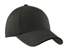 Port Authority?? Sandwich Bill Cap with Striped Closure.  C830