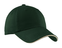 Port Authority?? Sandwich Bill Cap with Striped Closure.  C830