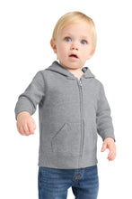 Port & Coƒ?› Infant Core Fleece Full-Zip Hooded Sweatshirt. CAR78IZH