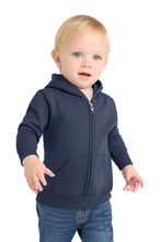 Port & Coƒ?› Infant Core Fleece Full-Zip Hooded Sweatshirt. CAR78IZH