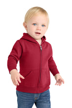 Port & Coƒ?› Infant Core Fleece Full-Zip Hooded Sweatshirt. CAR78IZH