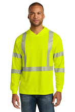 CornerStone?? ANSI 107 Class 3 Long Sleeve Segmented Tape Hooded Tee CS208
