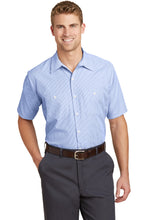 Red Kap?? Short Sleeve Striped Industrial Work Shirt.  CS20