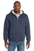 CornerStone?? Heavyweight Sherpa-Lined Hooded Fleece Jacket. CS625