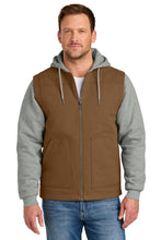 CornerStone?? Duck Fleece Full-Zip Hooded Jacket CSJ42