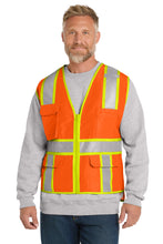 CornerStone ?? ANSI 107 Class 2 Surveyor Zippered Two-Tone Vest. CSV105