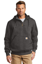 Carhartt ? Rain Defender ? Paxton Heavyweight Hooded Zip Mock Sweatshirt. CT100617