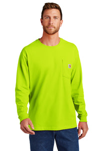 Carhartt ? Workwear Pocket Long Sleeve T-Shirt. CTK126
