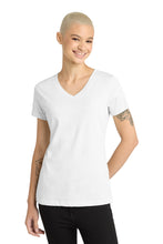 District?? - Women's Perfect Weight?? V-Neck Tee. DM1170L