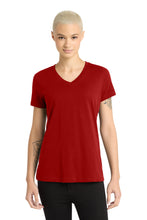 District?? - Women's Perfect Weight?? V-Neck Tee. DM1170L