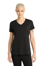 District?? - Women's Perfect Weight?? V-Neck Tee. DM1170L
