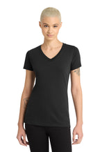 District?? Women's Perfect Blend?? CVC V-Neck Tee. DM1190L