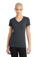 District?? Women's Perfect Blend?? CVC V-Neck Tee. DM1190L