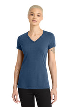 District?? Women's Perfect Blend?? CVC V-Neck Tee. DM1190L