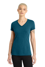District?? Women's Perfect Blend?? CVC V-Neck Tee. DM1190L