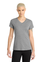 District?? Women's Perfect Blend?? CVC V-Neck Tee. DM1190L