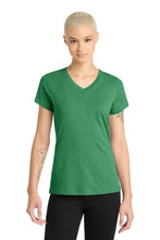 District?? Women's Perfect Blend?? CVC V-Neck Tee. DM1190L