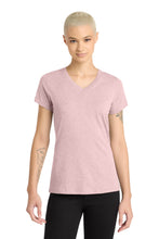 District® Women's Perfect Blend® CVC V-Neck Tee. DM1190L