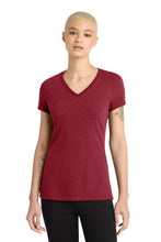 District?? Women's Perfect Blend?? CVC V-Neck Tee. DM1190L