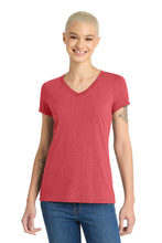 District?? Women's Perfect Tri?? V-Neck Tee. DM1350L