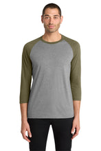 District ?? Perfect Tri?? 3/4-Sleeve Raglan. DM136