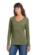 District® Women's Perfect Tri® Long Sleeve V-Neck Tee DT135
