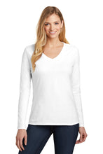District ? Women's Very Important Tee ? Long Sleeve V-Neck. DT6201