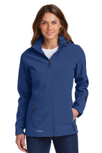 Eddie Bauer?? Women's Hooded Soft Shell Parka. EB537