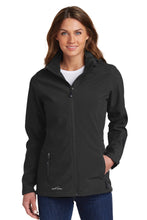 Eddie Bauer?? Women's Hooded Soft Shell Parka. EB537