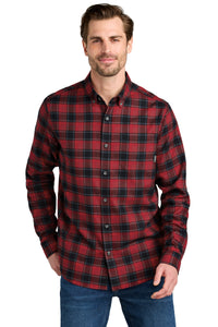 Eddie Bauer? Long Sleeve Favorite Flannel Plaid Shirt EB610
