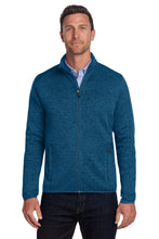 Port Authority® Sweater Fleece Jacket. F232