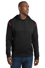 Sport-Tek?? Tech Fleece Colorblock Hooded Sweatshirt. F246