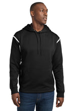 Sport-Tek?? Tech Fleece Colorblock Hooded Sweatshirt. F246