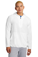 Sport-Tek?? Repeat 1/2-Zip Long Sleeve Hooded Jacket JST488
