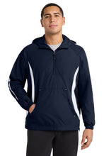 Sport-Tek?? Colorblock Raglan Anorak. JST63